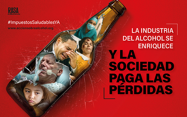 Organizaciones civiles presentan la campaña: “¿Quién paga los daños del alcohol? Impuestos saludables ¡YA!” para exigir una actualización del IEPS a bebidas alcohólicas